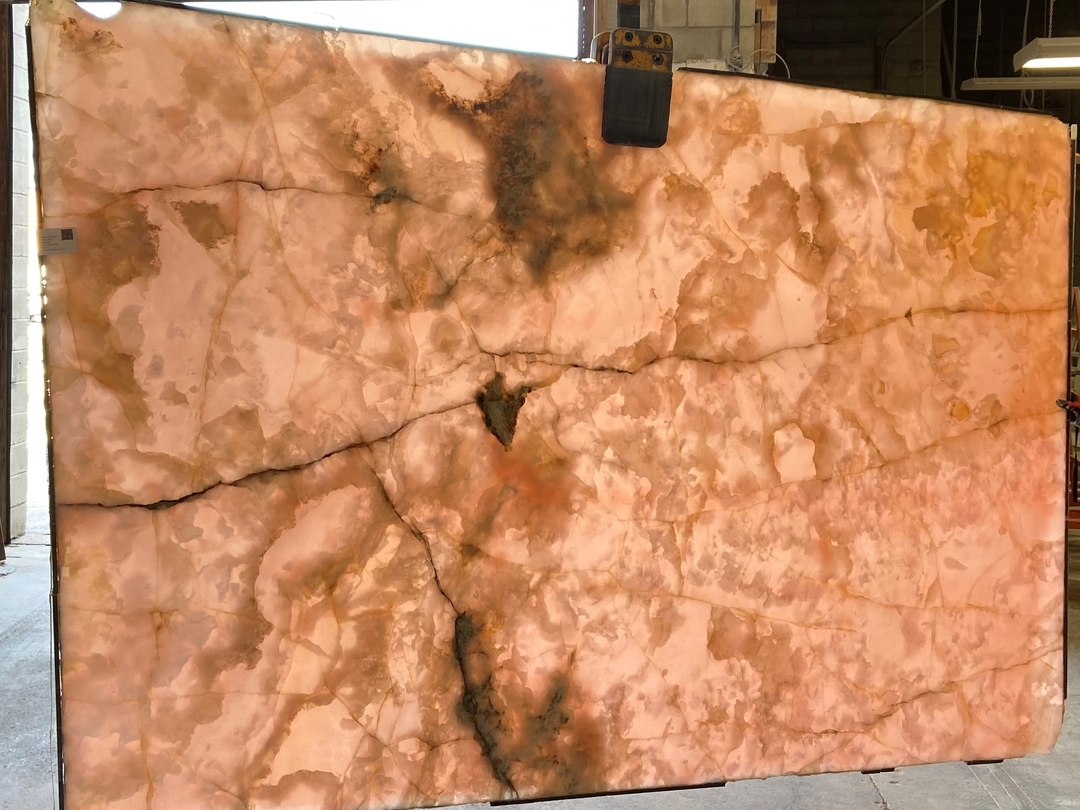 Pink Onyx - Pink Translucent